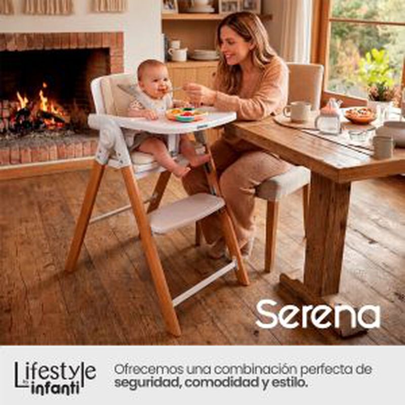 Silla Alta Periquera 2 En 1 Plegable Con Arnes ... image number null