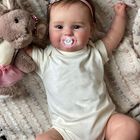 Mu&ntilde;eca Reborn Terabithia Realistic De Silicona Para Todo El Cuerpo, 50 Cm