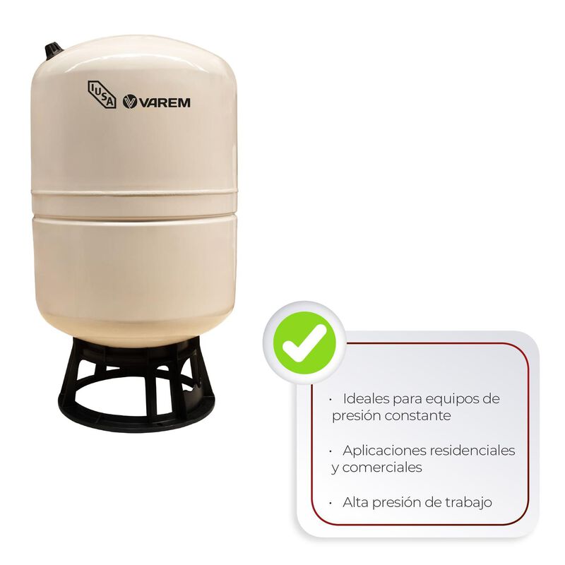 Tanque Presurizado Aquavarem, 100 L, 150 Psi, I... image number null