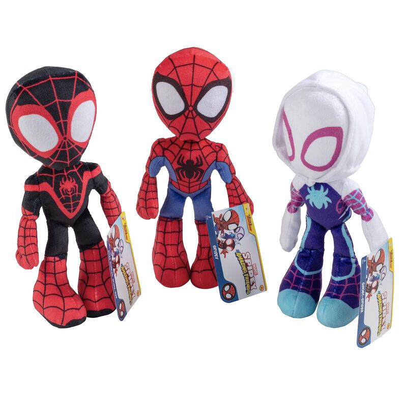 Set De 3 Piezas De Felpa Marvel Spidey Y Sus In... image number null