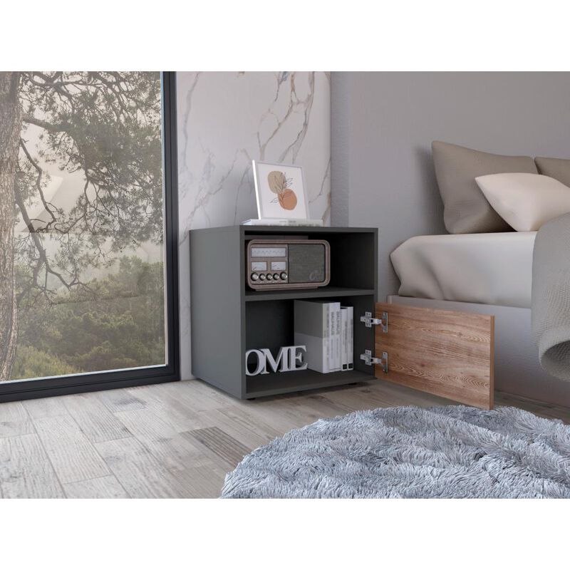 Bur&oacute; Galanto Plata Oscuro Y Miel Virtual Mueble... image number null