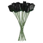 Rosas De Madera Negras South Beach Crafts &ndash; 32 Unidades, 33 cm