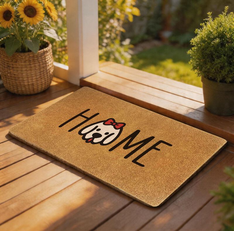 Alfombra De Entrada Gged 43x76 cm Hogar De Perr... image number null