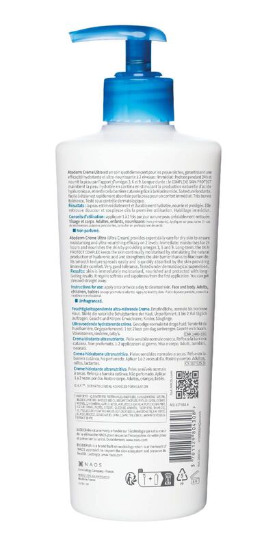 Crema Bioderma Atoderm Ultra Nutritiva Para Pie... image number null