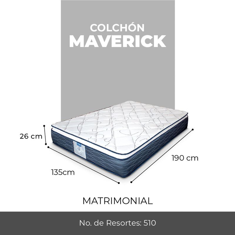 Colch&oacute;n Matrimonial Restonic Maverick&nbsp; image number null
