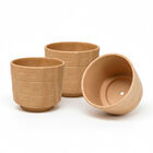 Set De 3 Macetas Ideen Arcilla Oyamel Claro