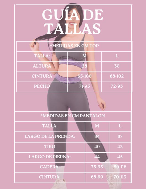 Conjunto Deportivo 2 Piezas Top Y Leggings CONJ... image number null