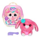 Peluche Scruffaluvs Pet Scruffs Rosa Con 3 Mascotas De Rescate