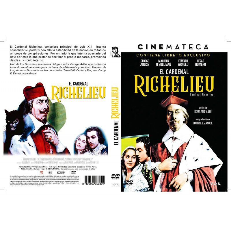 El Cardenal Richelieu [dvd] image number null