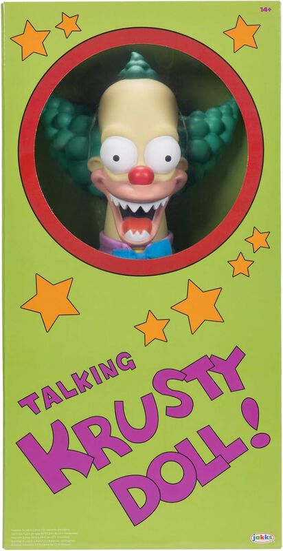 Jakks Pacific Disney The Simpsons Talking Krust... image number null