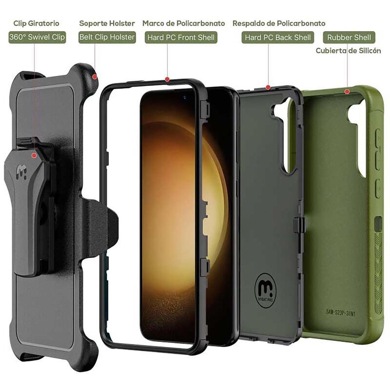 Funda MYBAT Maverick clip para Samsung S23 PLUS... image number null