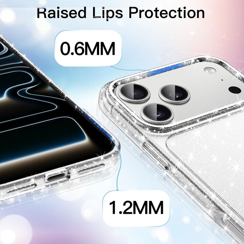 Funda JETech Transparente con Brillo para iPhon... image number null