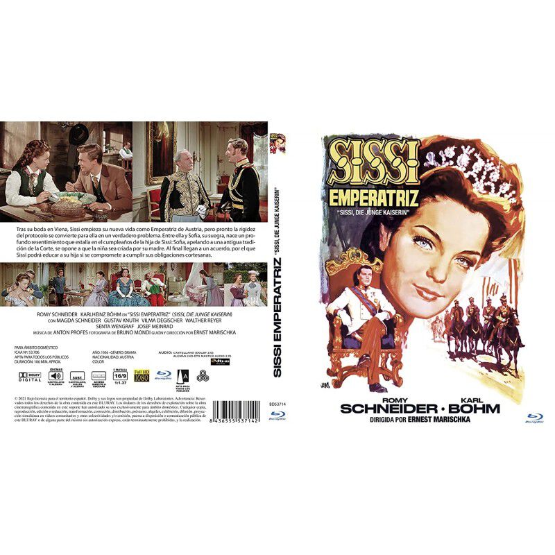 Sissi Emperatriz Bd 1956 Sissi, La Joven Empera... image number null