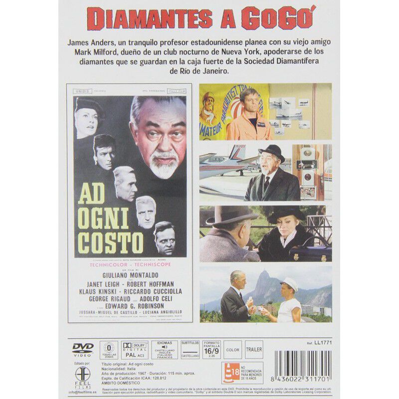 Diamantes A Gog&oacute; [dvd] (1967) Ad Ogni Costo image number null