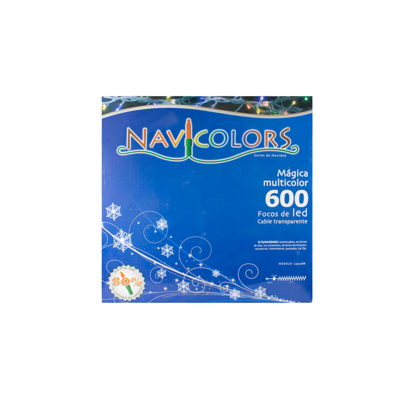 Serie Navide&ntilde;a 600 Led Luz Multicolor 8 Funcion... image number null