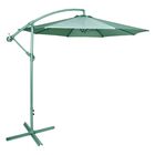 Sombrilla Moderna 2.9 M Jardín Exterior Playa Terraza Menta Jardimex