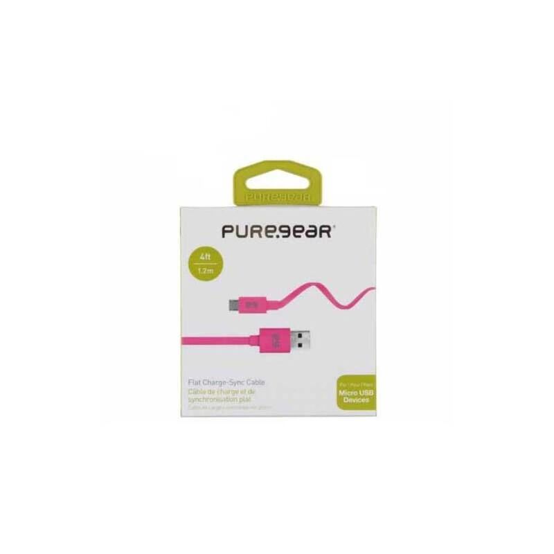 Cable Datos PUREGEAR Micro USB Universal Plano ... image number null