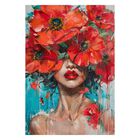 Cuadro Decorativo Impreso 20x30cm Susurro De Amapola