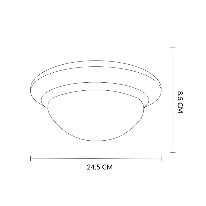 Plaf&oacute;n para techo Mila 007 Mil Luces image number null