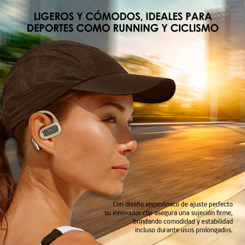Audifonos Inalámbricos Sport Open Ear BT 5.3 Co... image number null