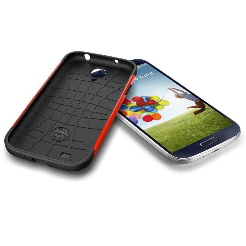 Funda SPIGEN para Samsung S4 Slim Armor Rojo image number null