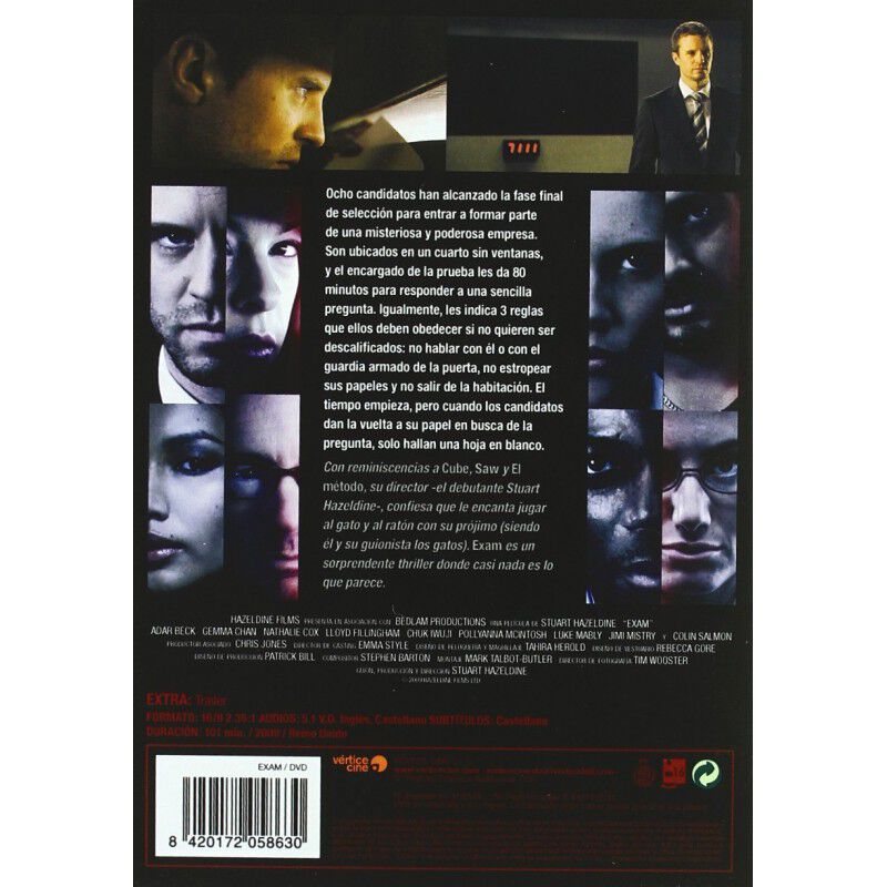 Exam (dvd) image number null
