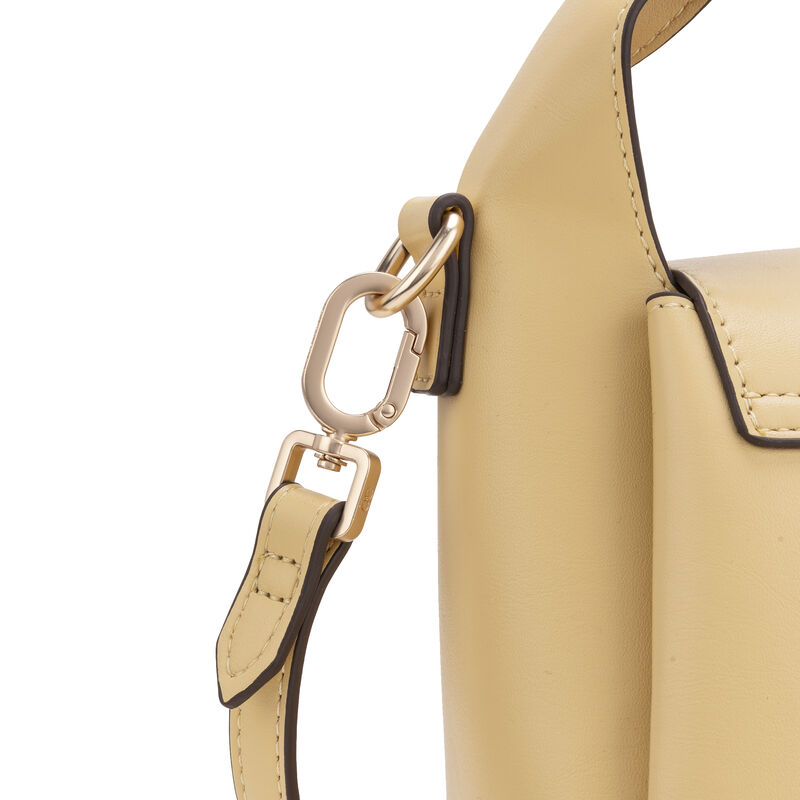 Bolsa Briefcase Chica Con Mascada Color Amarill... image number null