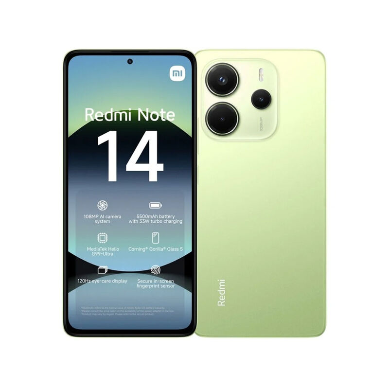 Xiaomi Redmi Note 14 4G 6+128GB Verde image number null