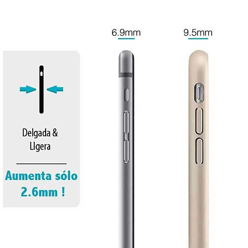 Funda PRODIGEE Slider para iPhone 6 y 6s Oro image number null