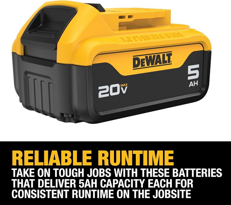 Bater&iacute;a Dewalt Dcb205 20v Max 5ah Litio Alto Re... image number null
