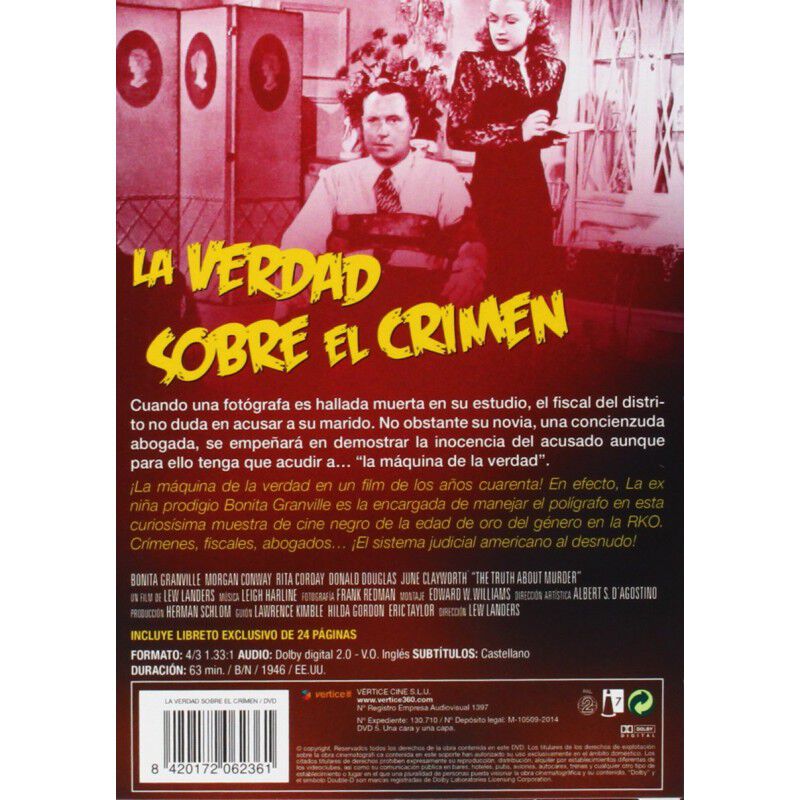 La Verdad Sobre El Crimen (cine Negro De Rko) [... image number null