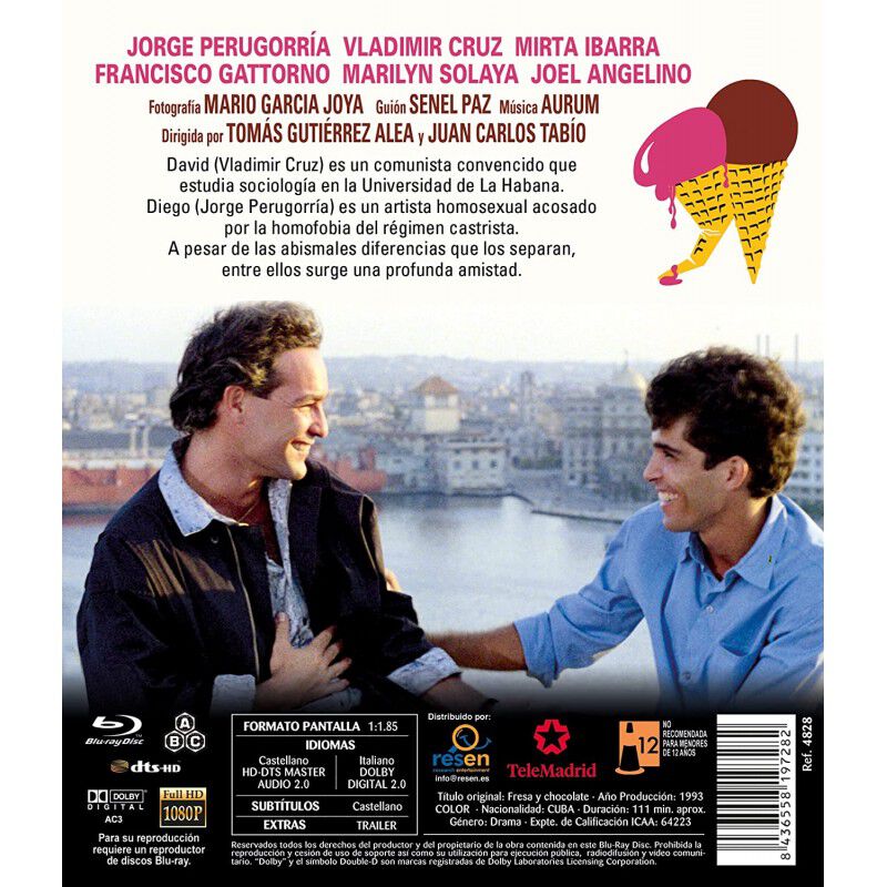 Fresa Y Chocolate [blu-ray] (1993) image number null