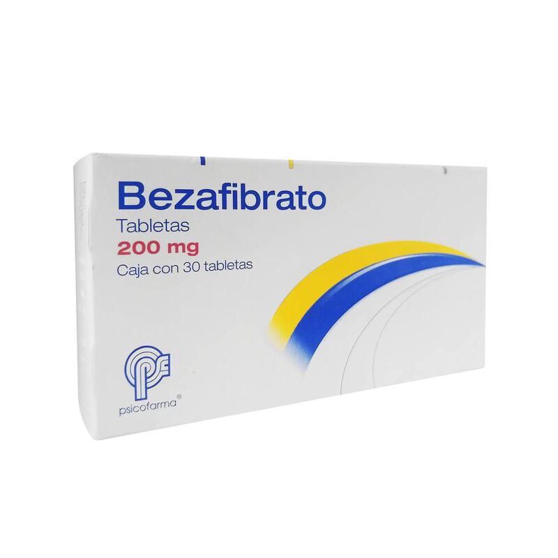 Bezafibrato 200 Mg 30 Tableta(s) image number null