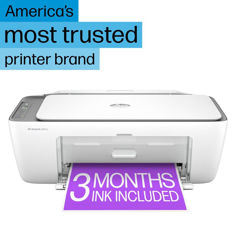 Impresora Hp Deskjet 2855e Inal&aacute;mbrica Multifun... image number null
