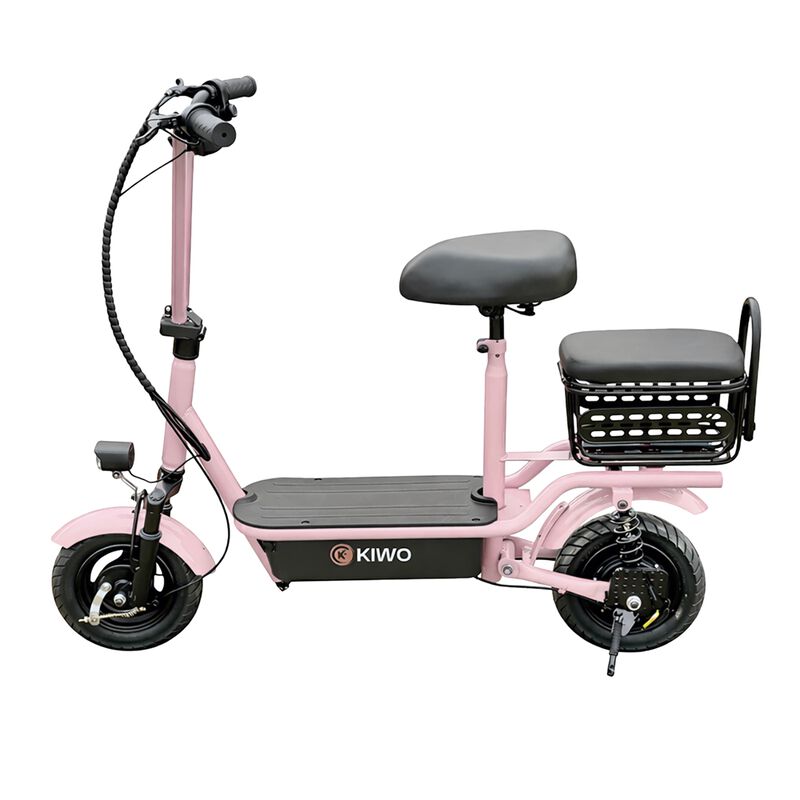 Scooter El&eacute;ctrico Con Asiento, Color Rosa image number null