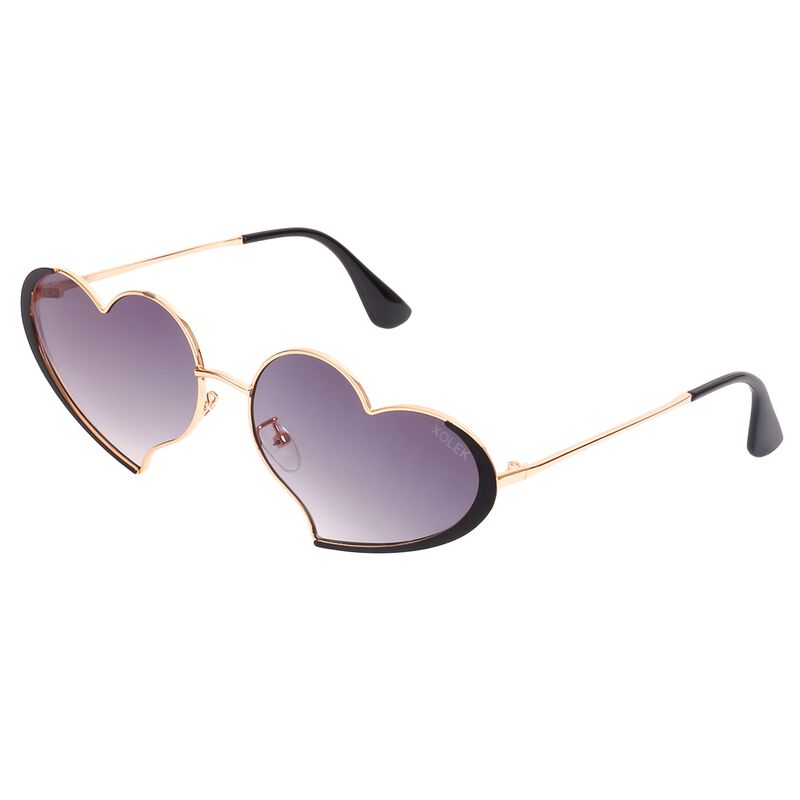 Lentes De Sol Xolek 132 Corazón Metálico Uv400 ... image number null