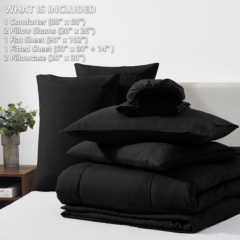 Juego De Edred&oacute;n Cozylux Queen, 7 Piezas, Cama ... image number null