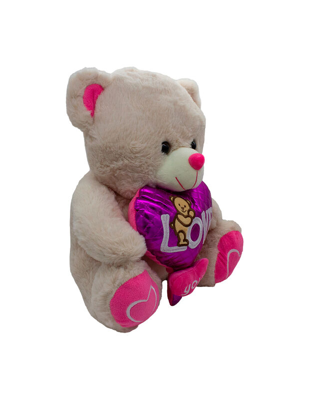 Oso De Peluche Con Globo De Coraz&oacute;n Regalo San ... image number null
