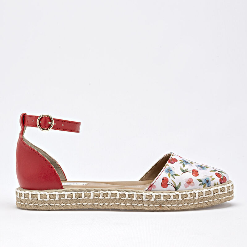 Lady One alpargata para mujer beige multicolor ... image number null