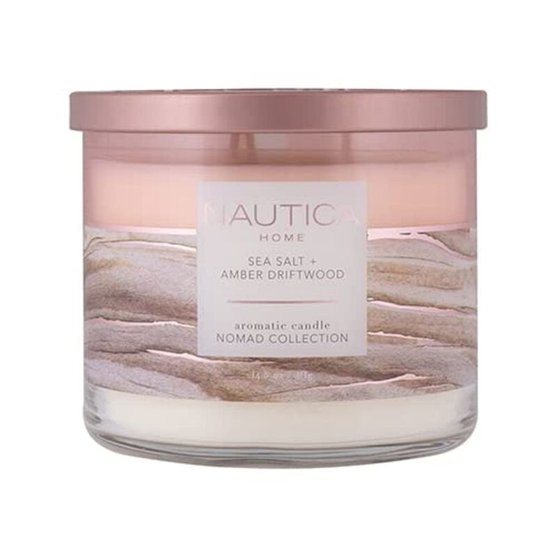 Candle Nautica, Tama&ntilde;o Grande, Con Aroma A Sal ... image number null