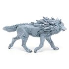 Figura Papo Medieval Fantasy Ice Wolf 36033 Coleccionable 3+