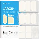 Parches para espinillas TKTK 124 unidades hidrocoloide XL