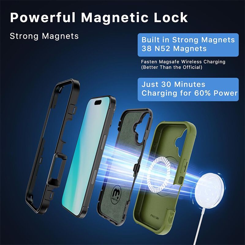 Funda Mybat Maverick Mag Clip Para Iphone 16 - ... image number null