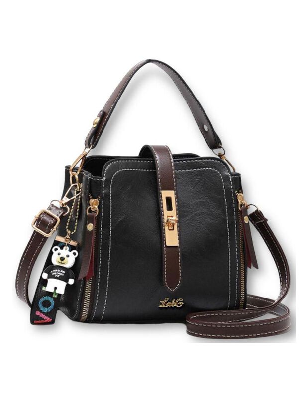 Bolsa Crossbody Pink Brule Universal De Cuero P... image number null