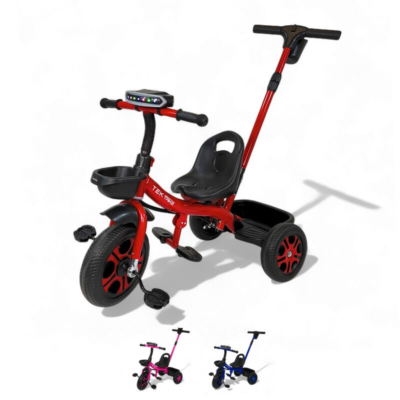 Triciclo C/ Bast&oacute;n Dirigible Musical C/ Luz TEK... image number null