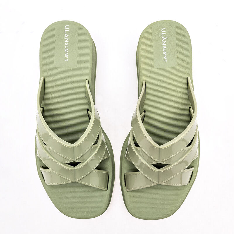 Top Moda Sandalia para mujer verde image number null