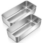 Molde para Pan P&P Chef 2 Uds Acero Inoxidable 31 cm