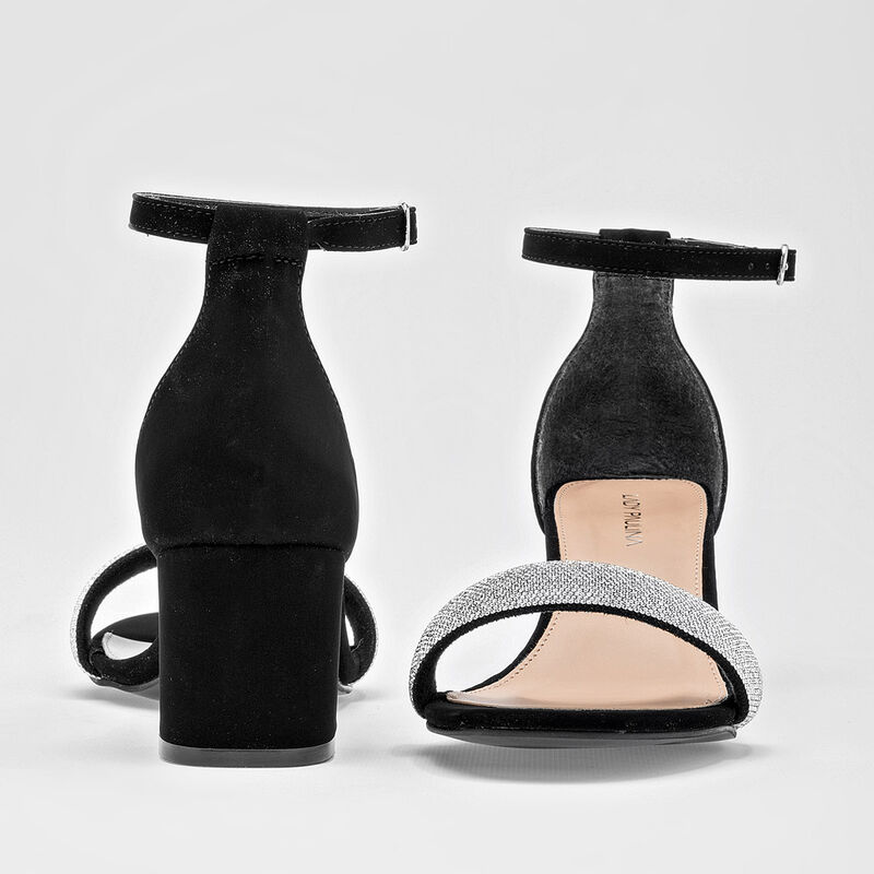 Lady Paulina Zapatillas de fiesta para mujer ne... image number null