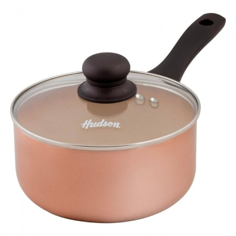 Olla HUDSON 18 cm ACD04C Aluminio con Tapa de C... image number null