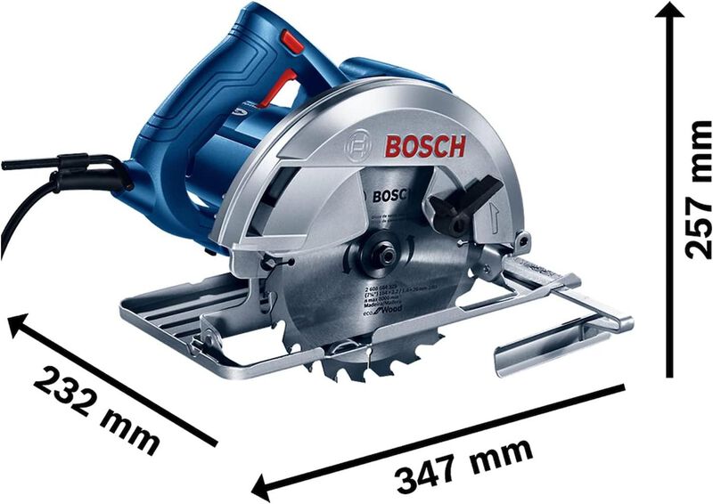 Sierra Circular Bosch Gks150 7 1/4" + Discos Pr... image number null